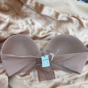 Intimissimi Laura Bra Microfiber  Bandeau Medium Beige / Tan / Nude
